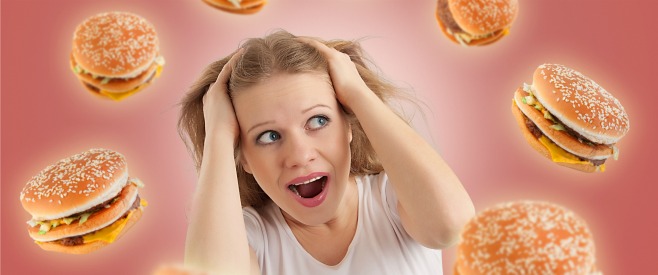 食べてストレス解消してない？ストレスで太る人のストレス対策のイメージ画像
